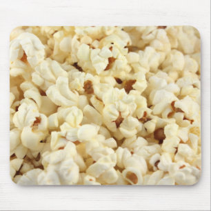 Plain popcorn close up. mouse pad