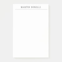 Plain Professional Black & White Minimalist