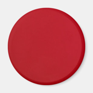 Plain Red Color Magnet