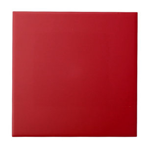 Plain Red Colour  Ceramic Tile