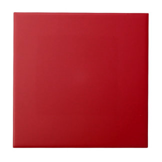 Plain Red Colour  Ceramic Tile