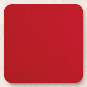 Plain Red Colour Coaster