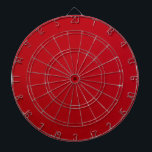 Plain Red Colour Dartboard<br><div class="desc">Plain Red Colour Dart Board</div>