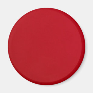 Plain Red Colour Magnet