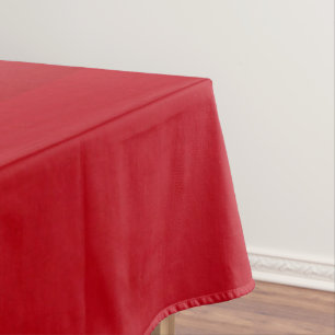 Plain Red Colour Tablecloth