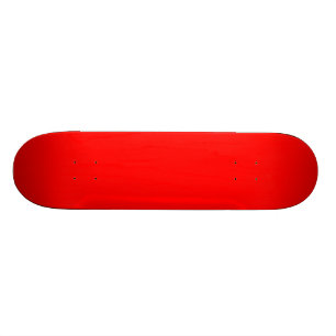 Plain Red Skateboard