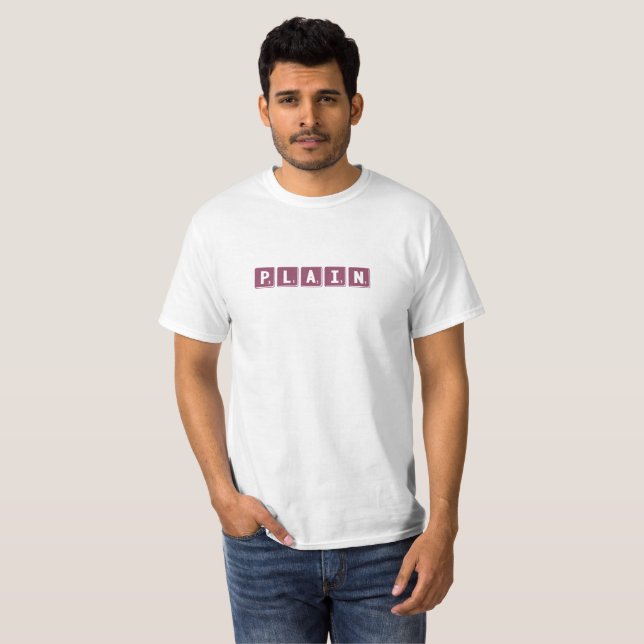 Plain Scrabble Tee (Front Full)