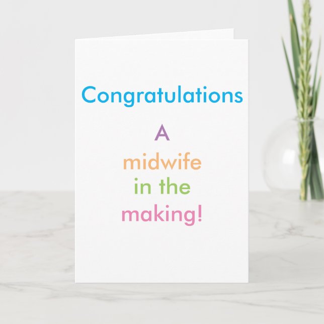 Plain Simple - Congratulations Card (Front)