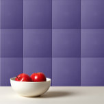 Plain solid dark amethyst smoke purple ceramic tile<br><div class="desc">Plain solid dark amethyst smoke purple design.</div>