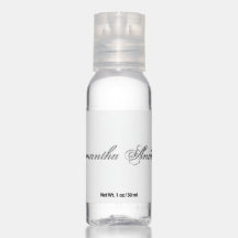 Plain Text Personalised Monogram Script