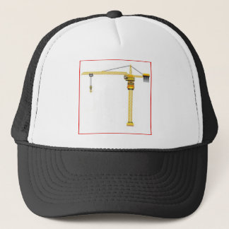 Plain Tower Crane Trucker Hat