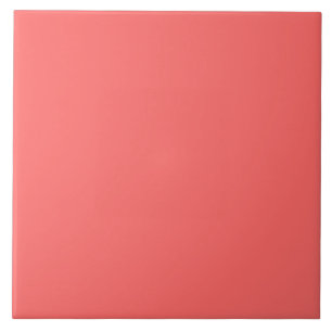 Plain Watermelon Pink Ceramic Tile