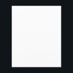 Plain White 4.5" x 5.6" Blank Wedding Program<br><div class="desc">These blank wedding programs can serve two purposes. You can order samples to preview Zazzle's paper quality before making a large order. Or you can use them as a base for your own crafts and creations. For more wedding suites, visit my store Zazzle.com/DriftwoodAndDreams ••• For custom orders, message me on...</div>