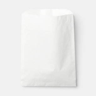 Plain White 5.75" x 8" Blank Graduation Paper  Favour Bag