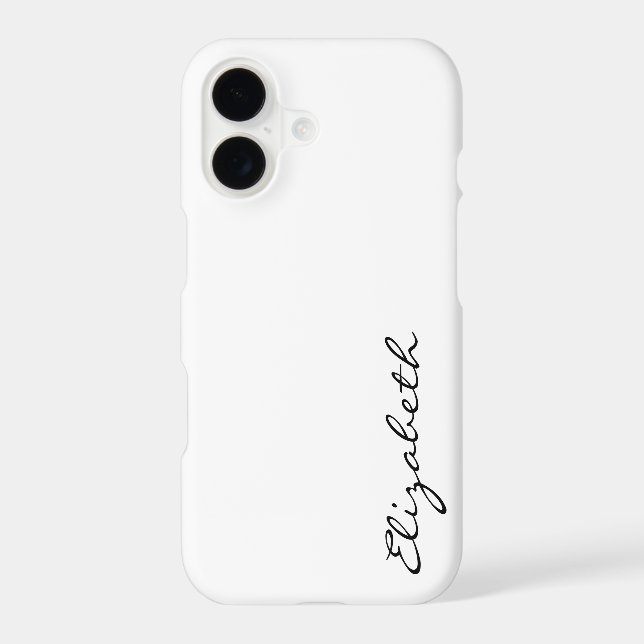 Plain White Background (Back)
