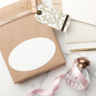 Plain White Blank Wedding Set of Heart Stickers