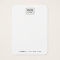 Plain white or any color logo earring display card