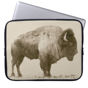 Plains Bison Laptop Sleeve