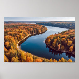 Plains Nature Outdoors Landscape Calm Tranquil Poster