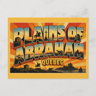 Plains of Abraham Quebec Historic Battlefield Park Postcard