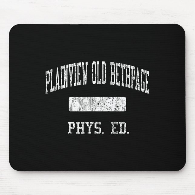 Plainview old bethpage high school hs plainview ny mouse pad (Front)