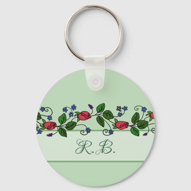 Plakatranke personalisiert key ring (Front)