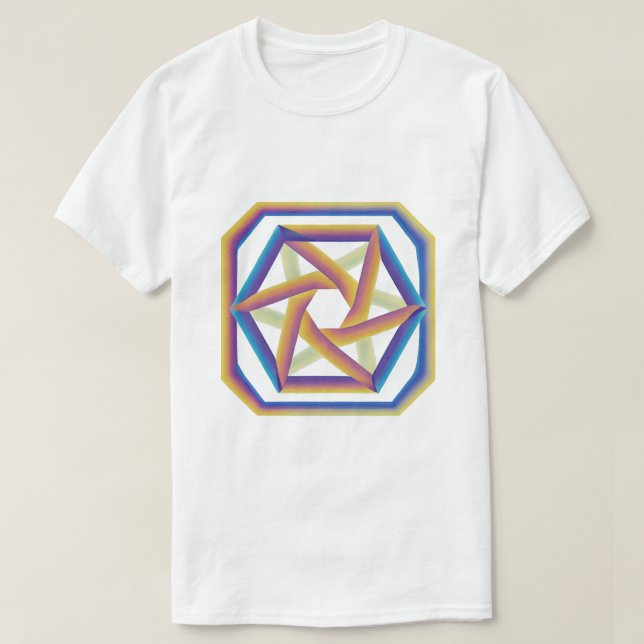 Plake 64 & the Hexagrams  T-Shirt (Design Front)