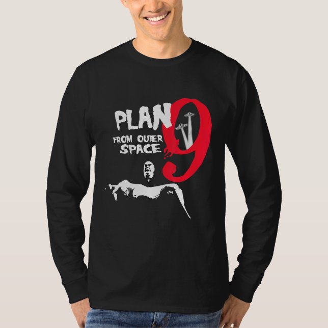 Plan 9 From Outer Space Inspector Clay Tribute T-Shirt (Front)