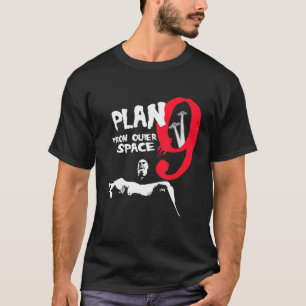Plan 9 From Outer Space Inspector Clay Tribute T-Shirt