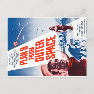 Plan 9 From Outer Space Postcard
