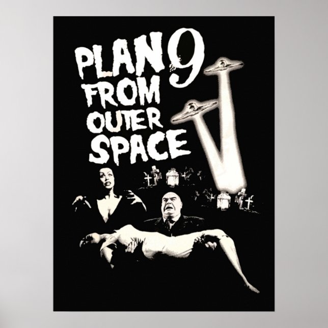 Plan 9 from Outer Space Poster (Front)
