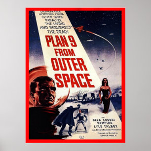 Plan 9 From Outer Space Poster
