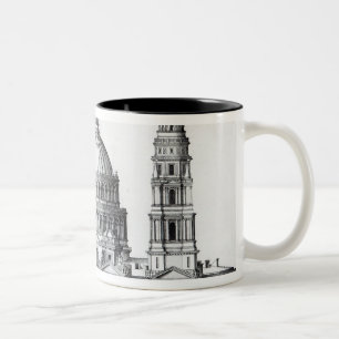 Plan for St. Peter's, Rome, 1539 Two-Tone Coffee Mug