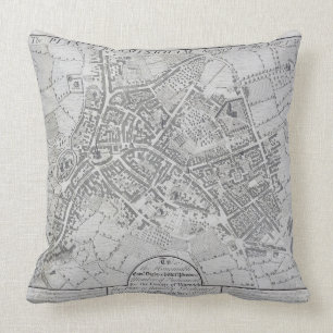 Plan of Birmingham, 1731, published 1789 (engravin Cushion