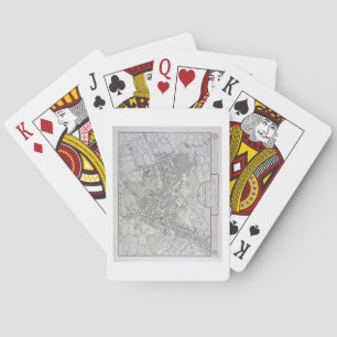 Plan of Birmingham, 1731, published 1789 (engravin Playing Cards