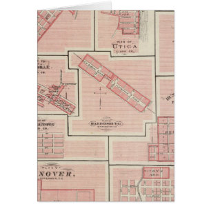 Plan of Charlestown with Utica, Henryville