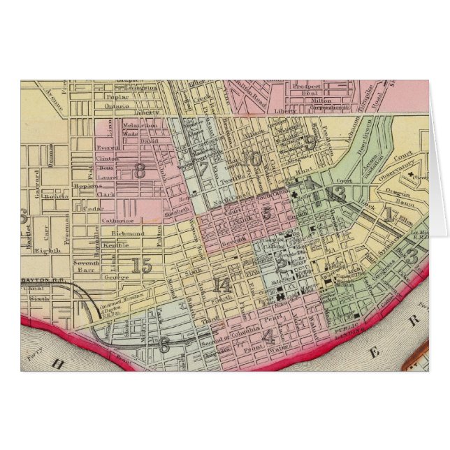 Plan Of Cincinnati And Vicinity (Front Horizontal)