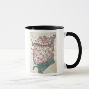 Plan of Constantinople Mug