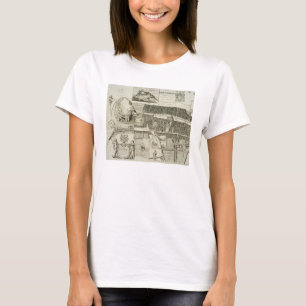 Plan of Edinburgh, pub. by John Smith (c.1652-1742 T-Shirt