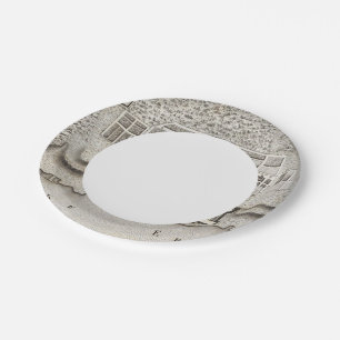 Plan of Fort Erie Paper Plate