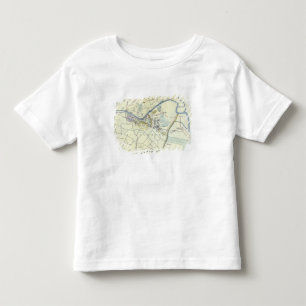 Plan of Lucknow showing Operations Toddler T-Shirt