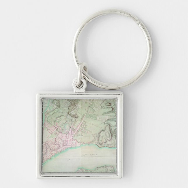 Plan of New York, 1776 Key Ring (Front)