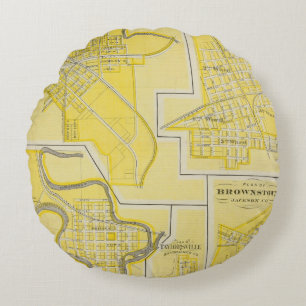 Plan of North Vernon, Jennings Co with Vernon Round Cushion
