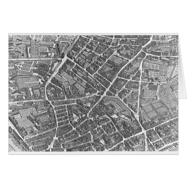 Plan of Paris (Front Horizontal)