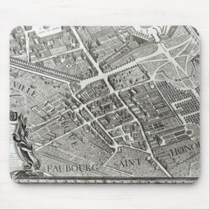 Plan of Paris, known as the 'Plan de Turgot' Mouse Pad