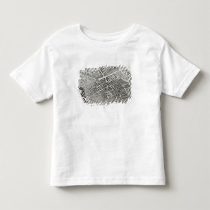 Plan of Paris, known as the 'Plan de Turgot' Toddler T-Shirt