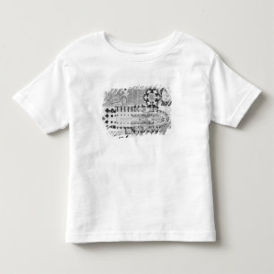 Plan of the Abbey Church of St. Denis, 1705 Toddler T-Shirt
