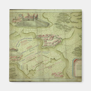Plan of the Battle of Mollwitz Magnet