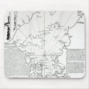 Plan of the Bay and Harbour of Rio de Janeiro Mouse Pad
