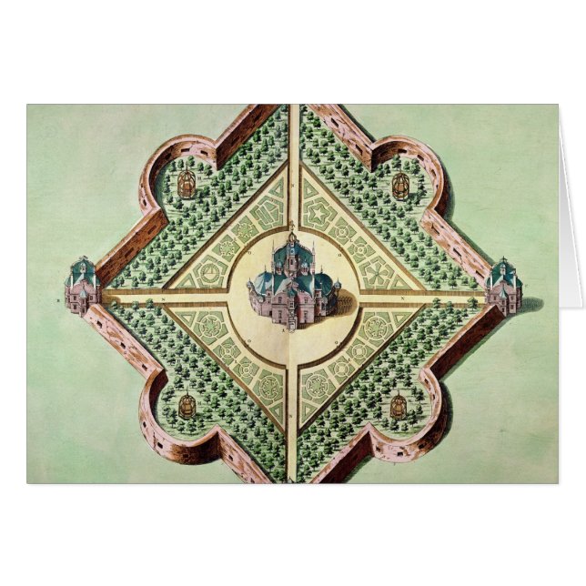 Plan of the Castle and Observatory (Front Horizontal)